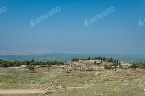 Preview: Panorama Of The Surroundings Of Pamukkale. Turkey, July 2019