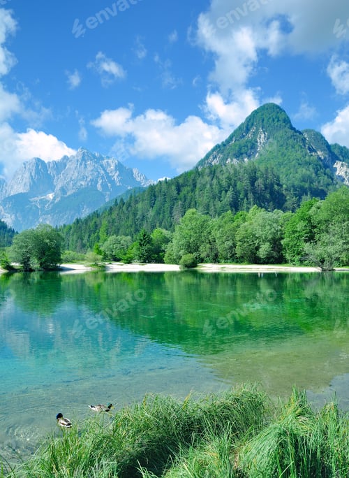 Preview: Lake Jasna In Triglav National Park Near Kranjska Gora,Slovenia