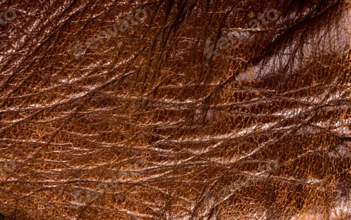 Preview: Old Vintage Genuine Soft Brown Leather Texture Background, Top Layer With Pores And Scratches