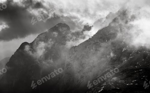 Preview: Hectic Foggy Day In The Julian Alps
