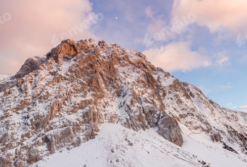 Preview: Beautiful Scene In The Mountains In The Julian Alps. High Peaks, Vast Forests And Beautiful Valleys.