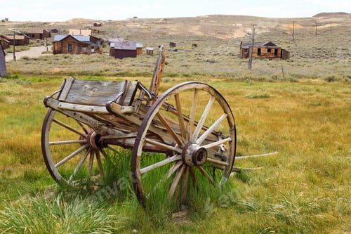 Preview: View From Bodie Ghost Town, California Usa. Old Abandoned Mine