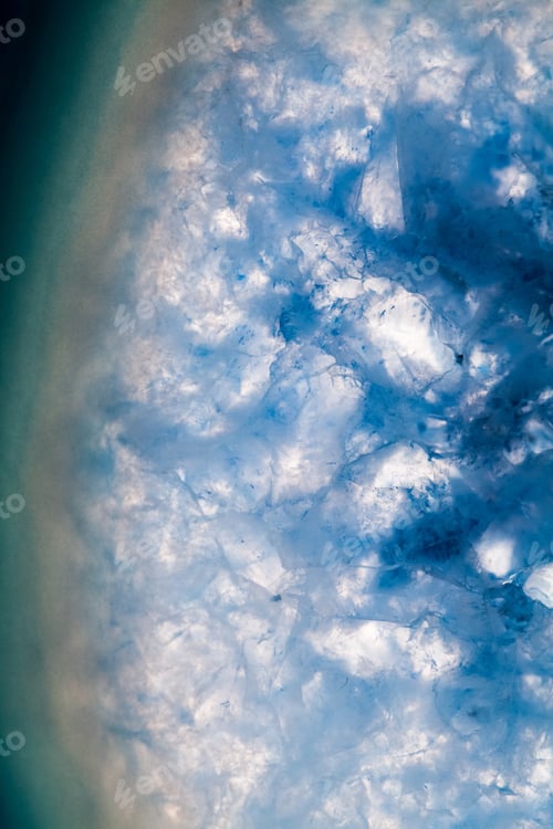 Preview: Agate And Quartz Slice - Beautiful Texture