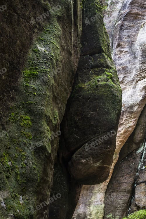 Preview: National Park Of Adrspach-Teplice Rocks. Rock Town. Czech Republic