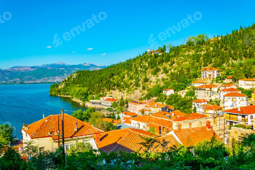 Preview: Colorful Facades Of Houses In Kastoria, Greece