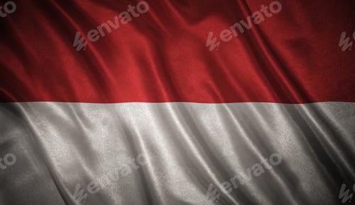 Preview: Flag With Original Proportions. Flag Of The Indonesia