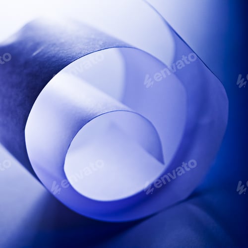 Preview: Macro, Abstract, Background Picture Of A Paper Spiral On Paper Background