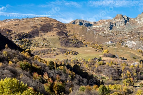 Preview: Saint Sorlin Pass Of Croix De Fer In Savoie In France