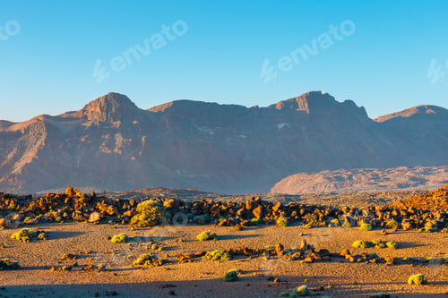 Preview: Sunrise In The Caldera Of El Teide Volcano, Tenerife, Canary Islands