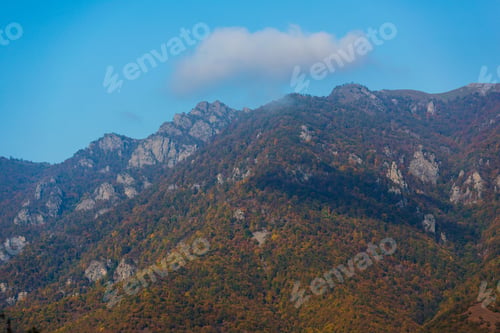 Preview: Beautiful Autumn Landscape With High Mountains, Armenia