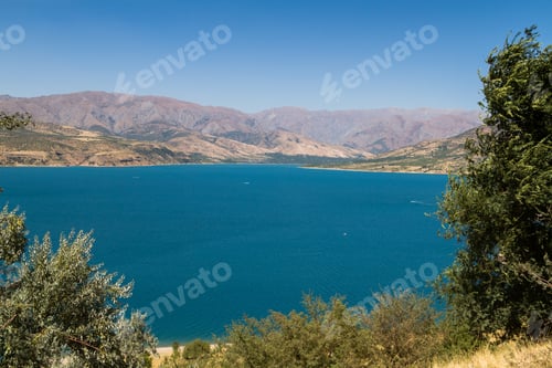 Preview: Charvak Lake And Mountains In Uzbekistan, Central Asia