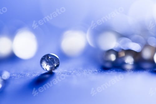Preview: Small Balls Abstract With Bokeh