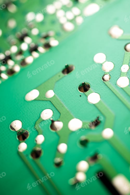 Preview: Close-Up Of An Integrated Circuit.