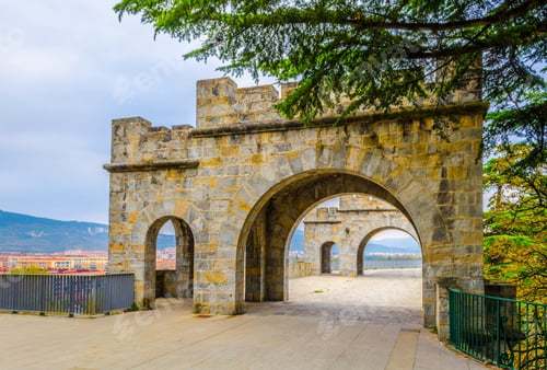 Preview: View Of The New Gate Of Pamplona, Spain