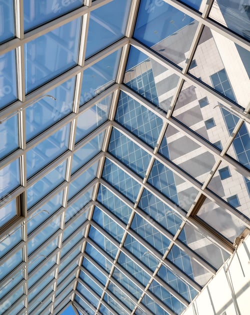 Preview: Glass Dome Clouds Sky Architecture