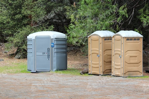 Preview: Portable Toilets In Yosemite National Park, California, United States.