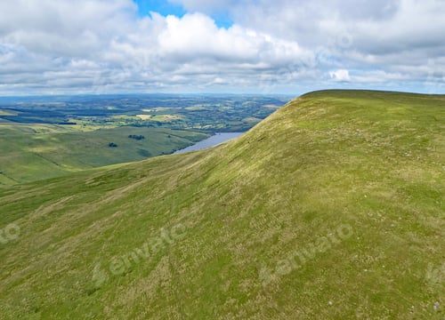 Preview: Aerial View Of The Brecon Beacons, Wales