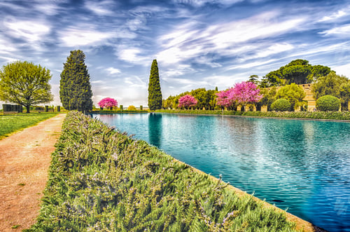 Preview: Ancient Pool Among The Ruins Of Villa Adriana (Hadrian'S Villa), Tivoli, Italy