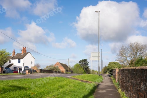 Preview: The Main Road Passing Through Shardlow, Derbyshire, Uk