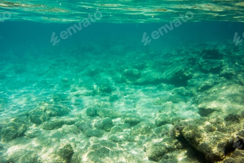 Preview: Underwater Texture In Ionian Sea, Zakynthos, Greece