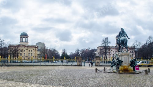 Preview: View Of Marvelous Charlottenburg Palace In Berlin.