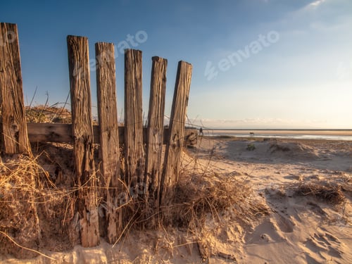 Preview: Dune And Sandy Wide Sandy Beach In Tarifa, Spain