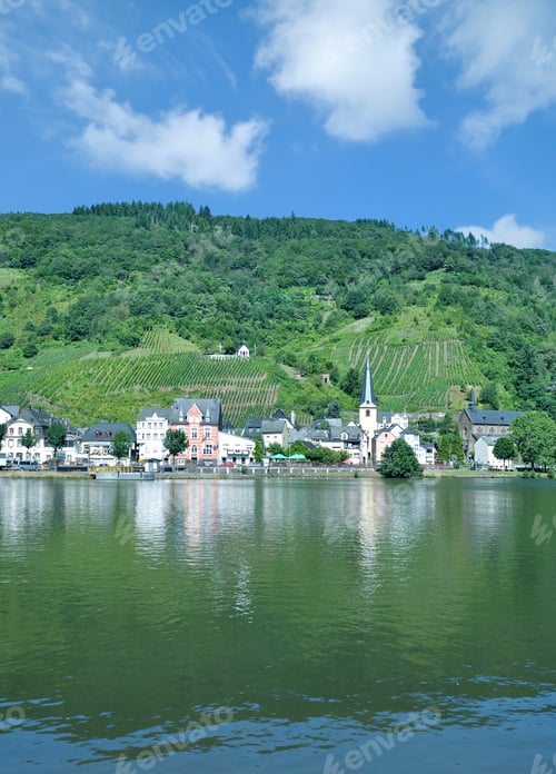 Preview: Wine Village Of Alf In Mosel Valley,Rhineland-Palatinate,Germany