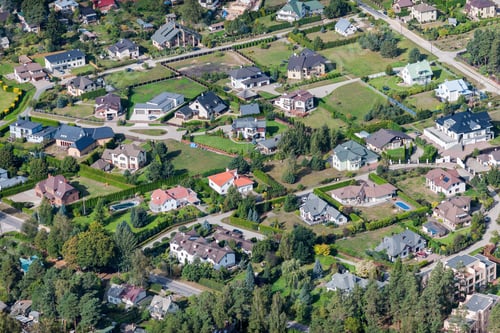 Preview: Aerial View Over The Residential Area