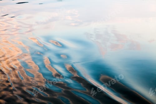 Preview: Abstract Composition With Water Texture And Colors