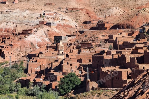 Preview: The Atlas Mountains Near Kasbah Ait Ben Haddou, Morocco