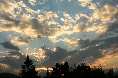 Preview: Vivid Sunset Sky