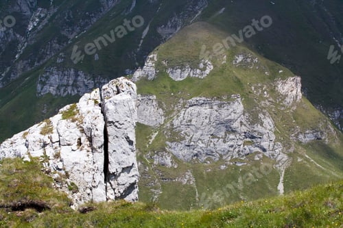 Preview: Landscape From Bucegi Mountains, Part Of Southern Carpathians In Romania