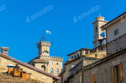 Preview: The Palazzo Pubblico (Public Palace) Is The Town Hall Of The City Of San Marino