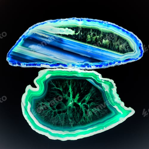 Preview: Agate- Beautiful, Colorful Slices And Texture
