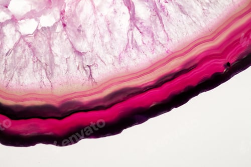 Preview: Agate And Quartz Slice - Beautiful Texture
