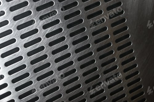 Preview: Stainless Steel Grating With Oblong Holes