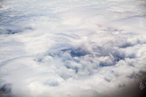 Preview: Beautiful, Dramatic Clouds And Sky Viewed From The Plane. High Resolution And Quality