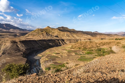 Preview: Landscape In The Highlands Of Lalibela, Ethiopia
