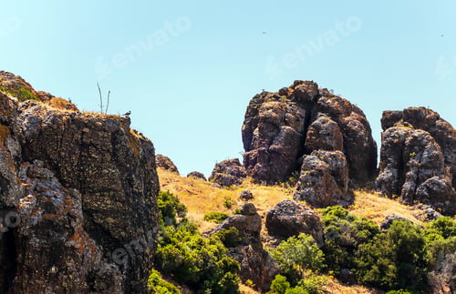 Preview: The Ionian Sea The Island Mountain Nature Landscape Sea Beach Background