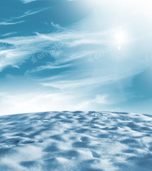 Preview: Background Of Snow. Winter Landscape. The Texture Of The Snow