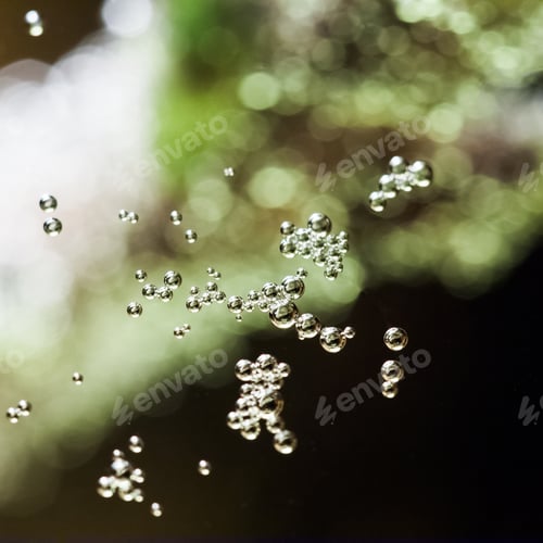 Preview: Abstract Underwater Games With Bubbles And Light