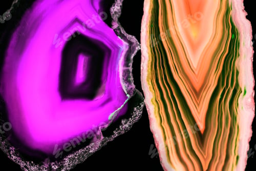 Preview: Agate - Beautiful, Colorful Slices And Texture