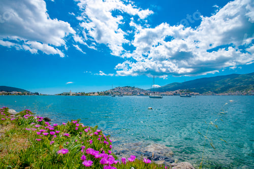 Preview: Beautiful View Of Poros Island In Greece