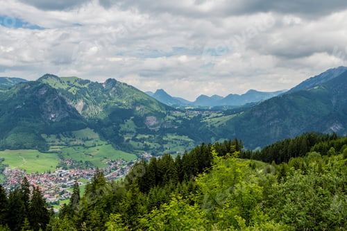 Preview: Landscape Around Bad Hindelang, Bavaria, Germany