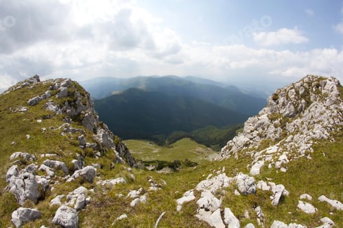 Preview: Landscape From Bucegi Mountains, Part Of Southern Carpathians In Romania