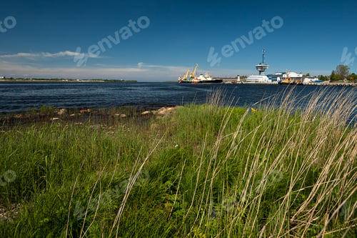 Preview: Harbour In Riga In Summer Day With Boats, Kayaks And Ships