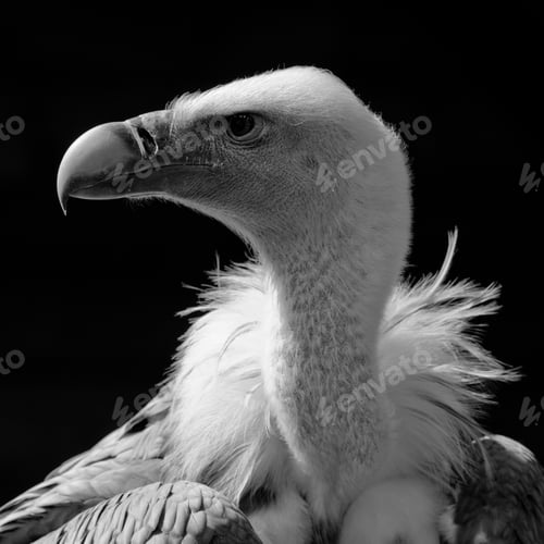 Preview: European Griffon Vulture (Gyps Fulvus Fulvus)