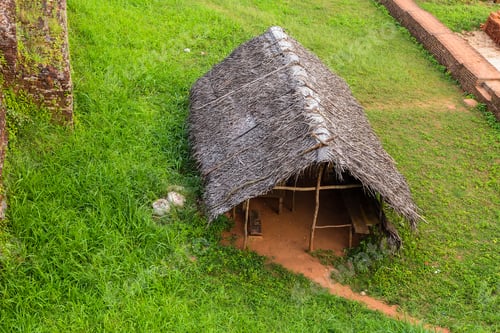 Preview: Sigiriya Rock Or Sinhagiri Aerial Panoramic View, Which Dominates The Jungle From All Sides