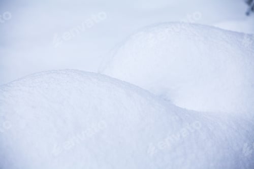 Preview: Abstract Snow Shapes