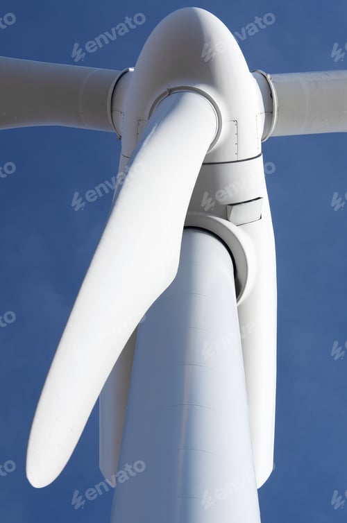Preview: Detail Top Of A Windmill For Electric Power Production